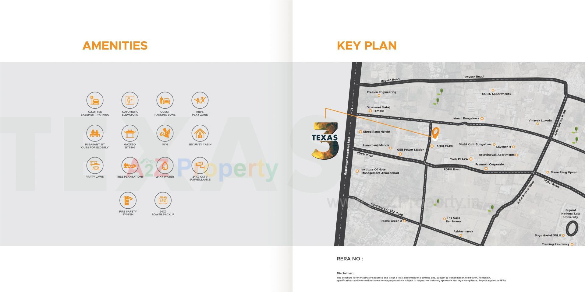  of real estate project Texas located at Raisan, Gandhinagar, Gujarat