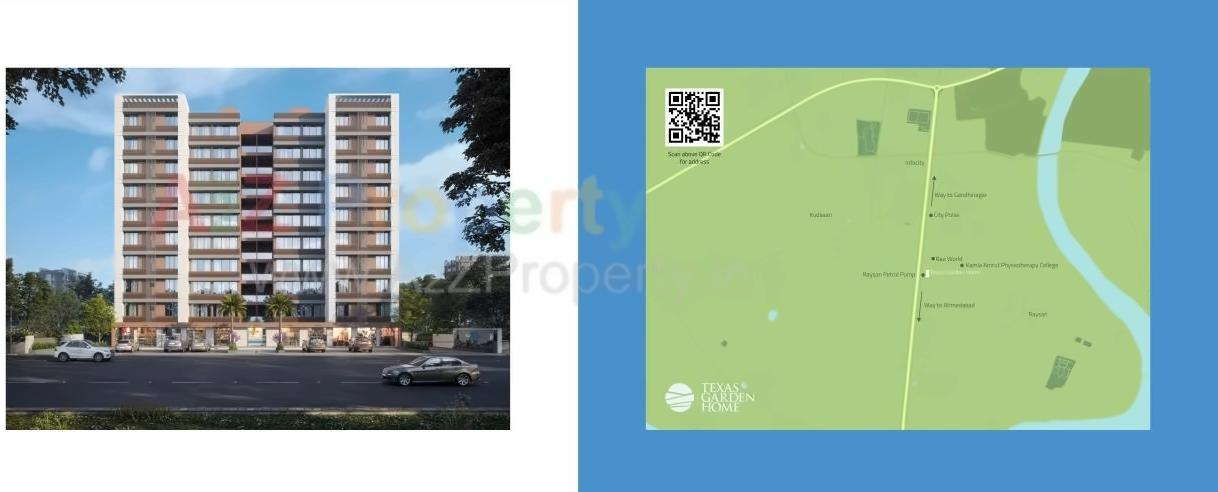  of real estate project Texas Garden Home located at Kudasan, Gandhinagar, Gujarat