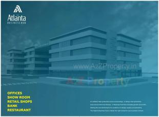 Elevation of real estate project The Atlanta Business Hub located at Ranasan, Gandhinagar, Gujarat
