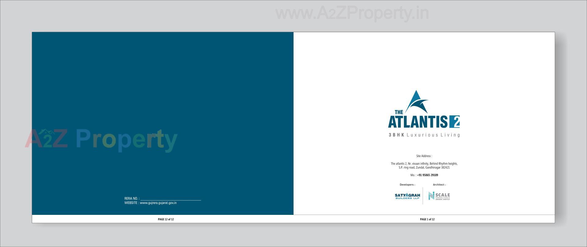  of real estate project The Atlantis located at Zundal, Gandhinagar, Gujarat
