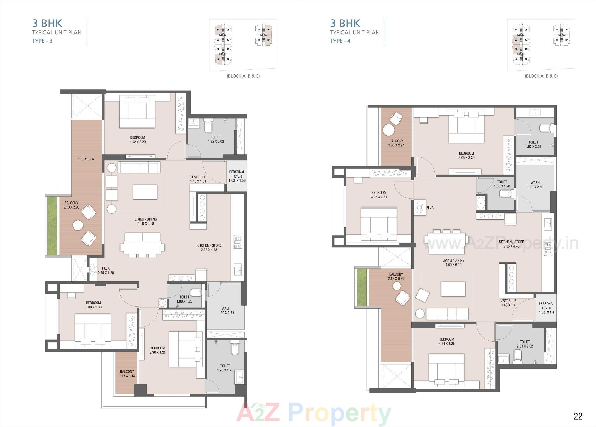 Layout of real estate project The Balcony located at Indroda, Gandhinagar, Gujarat