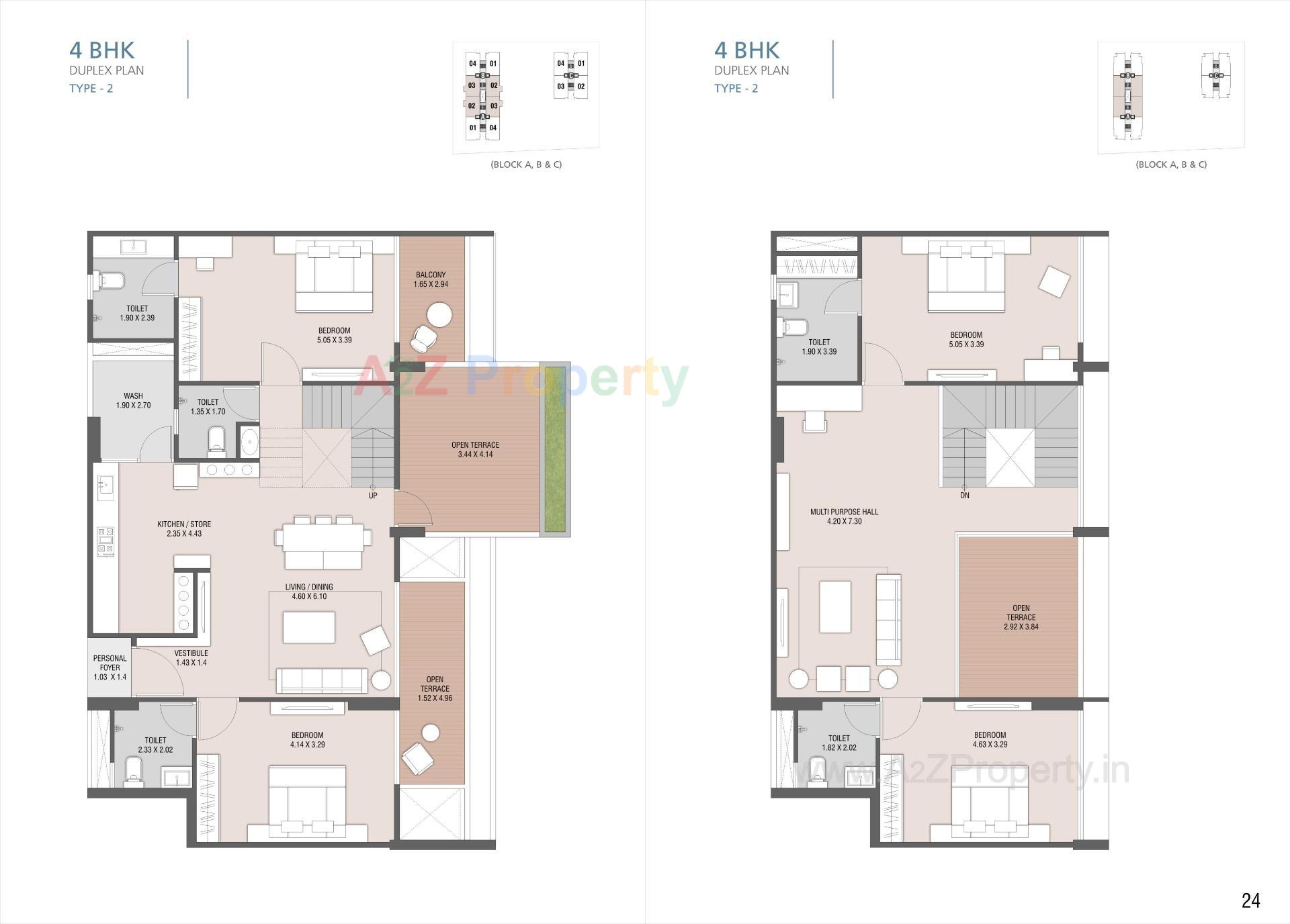 Layout of real estate project The Balcony located at Indroda, Gandhinagar, Gujarat