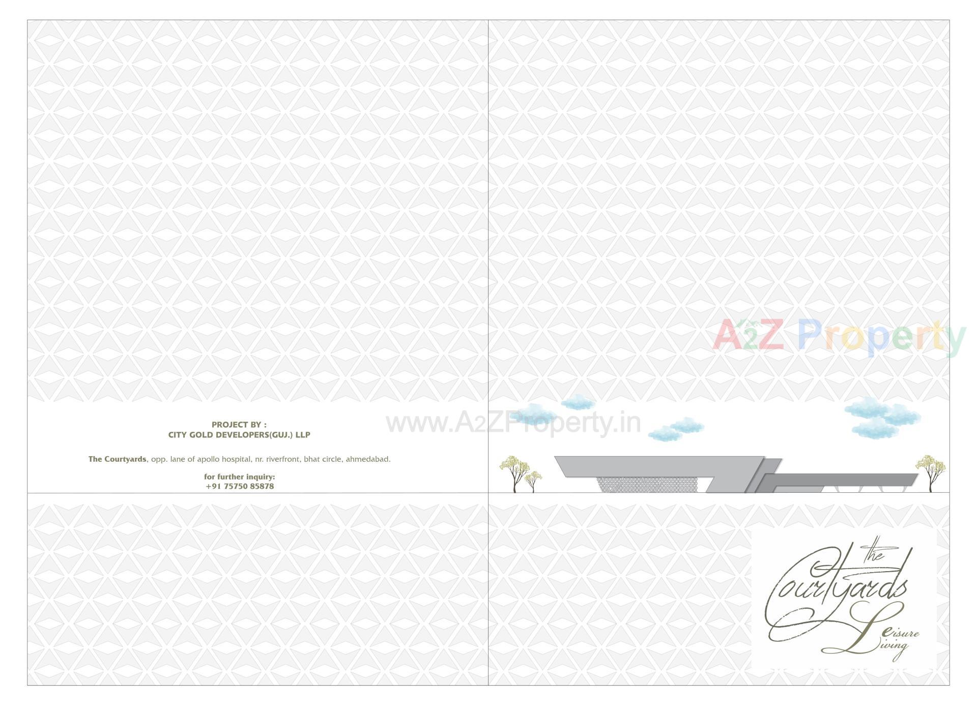  of real estate project The Courtyards located at Bhat, Gandhinagar, Gujarat