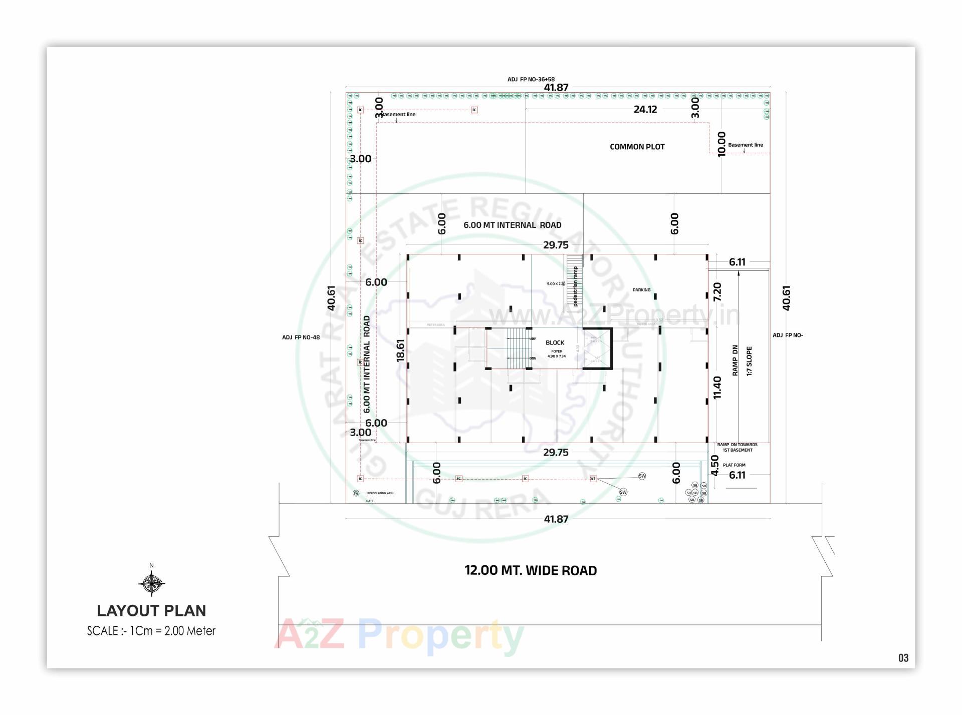  of real estate project The Fortune Homes located at Sargasan, Gandhinagar, Gujarat