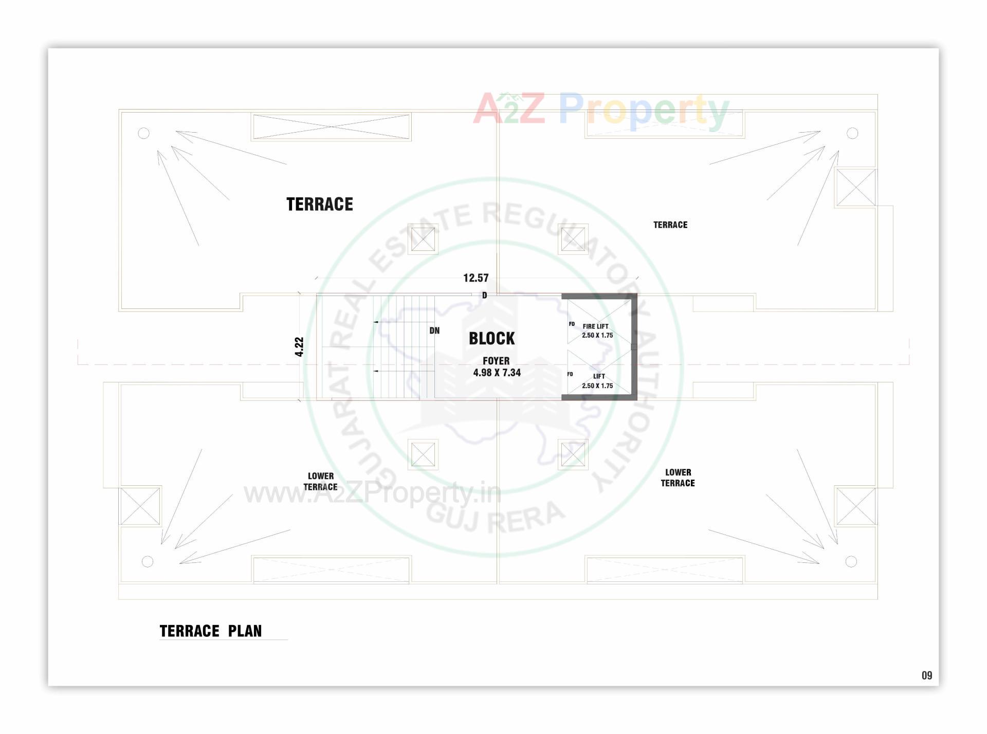  of real estate project The Fortune Homes located at Sargasan, Gandhinagar, Gujarat