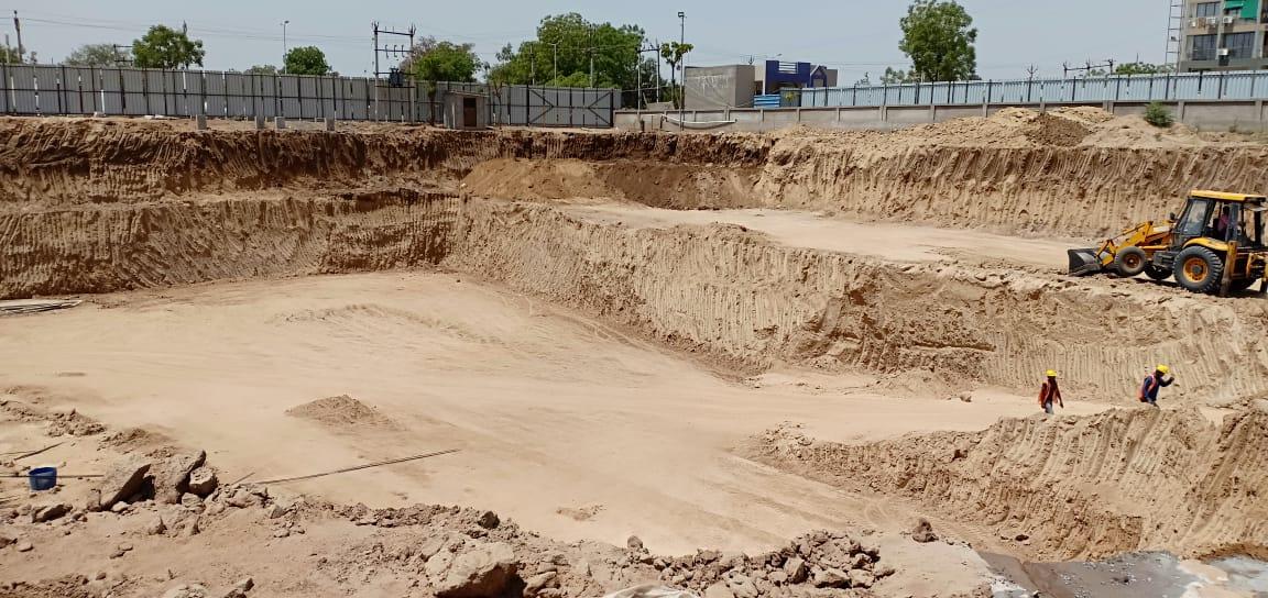 130108_const of real estate project The Landmark located at Kudasan, Gandhinagar, Gujarat