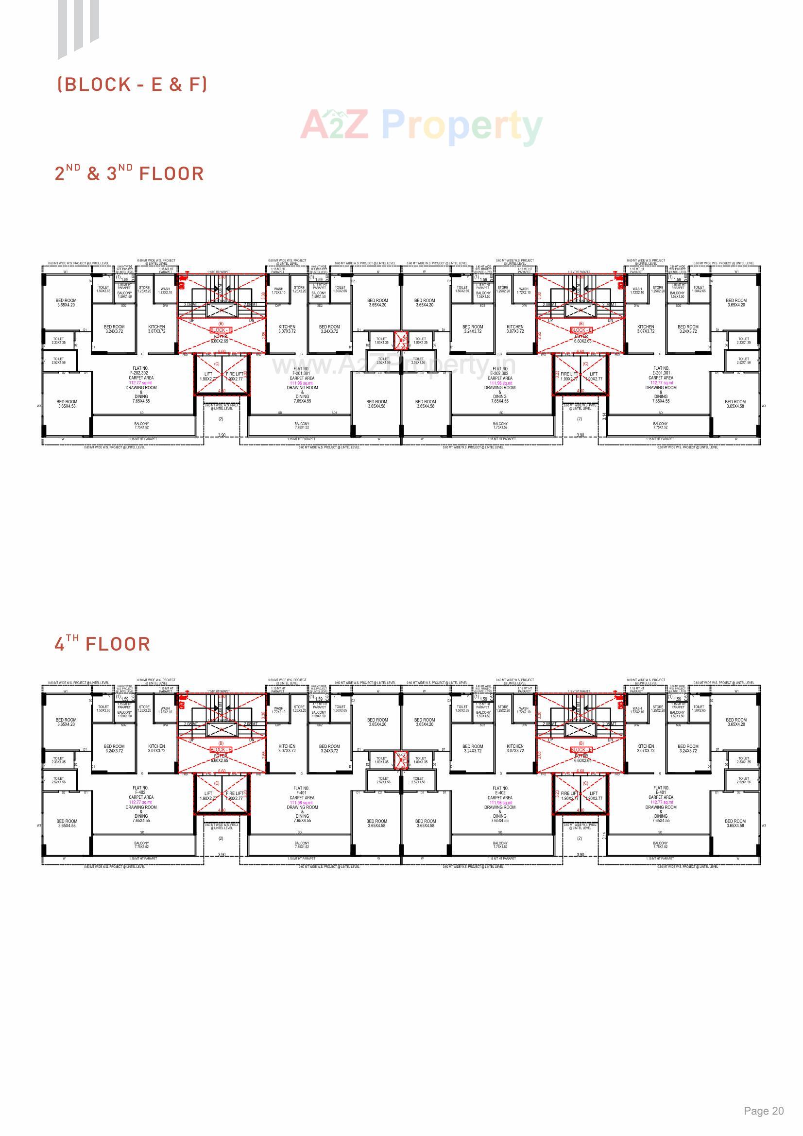 Layout of real estate project The Nest located at Khoraj, Gandhinagar, Gujarat