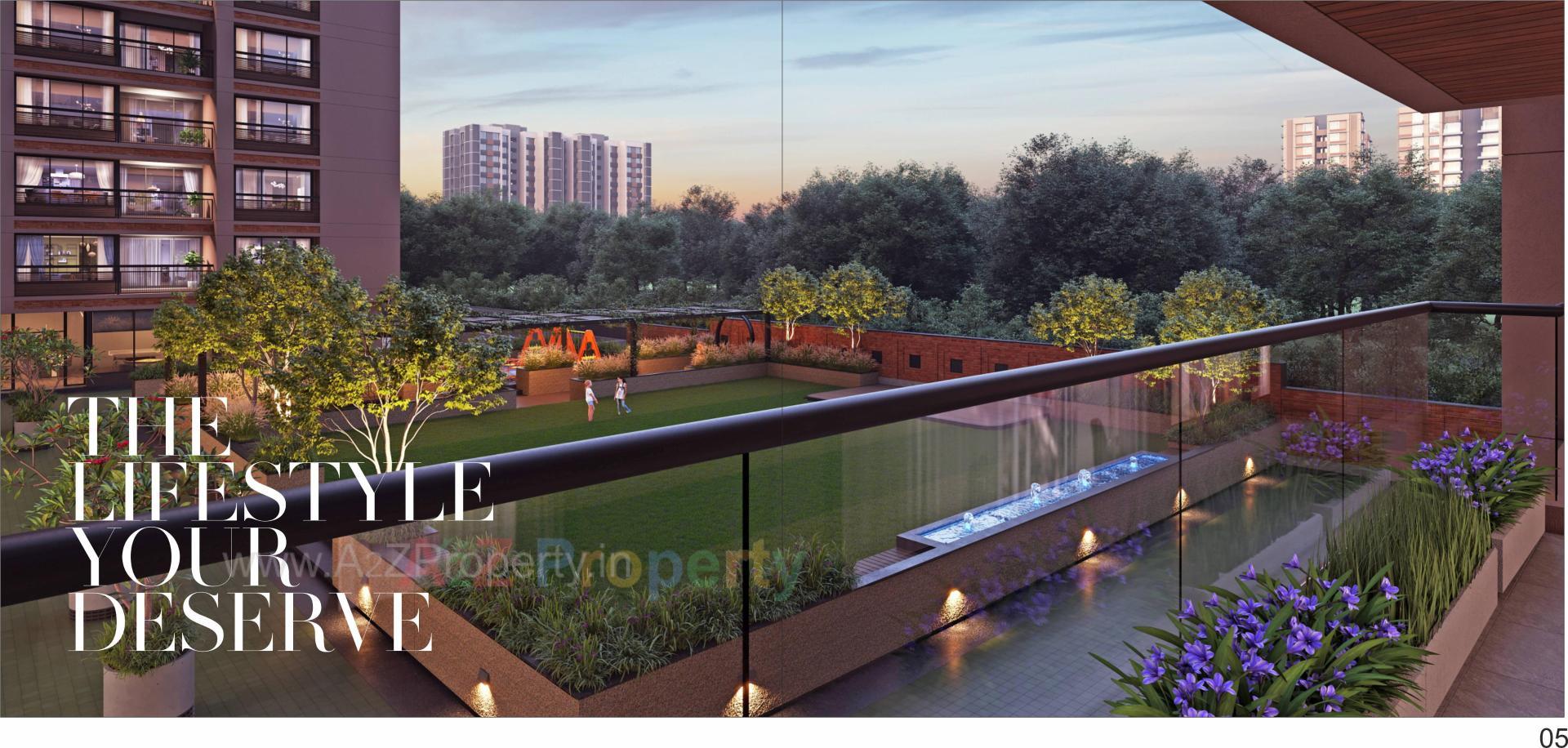 3D Elevation of real estate project The One located at Randesan, Gandhinagar, Gujarat