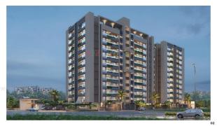 Elevation of real estate project The Palladia located at Gandhinagar, Gandhinagar, Gujarat