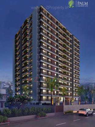 Elevation of real estate project The Palm located at Sargasan, Gandhinagar, Gujarat