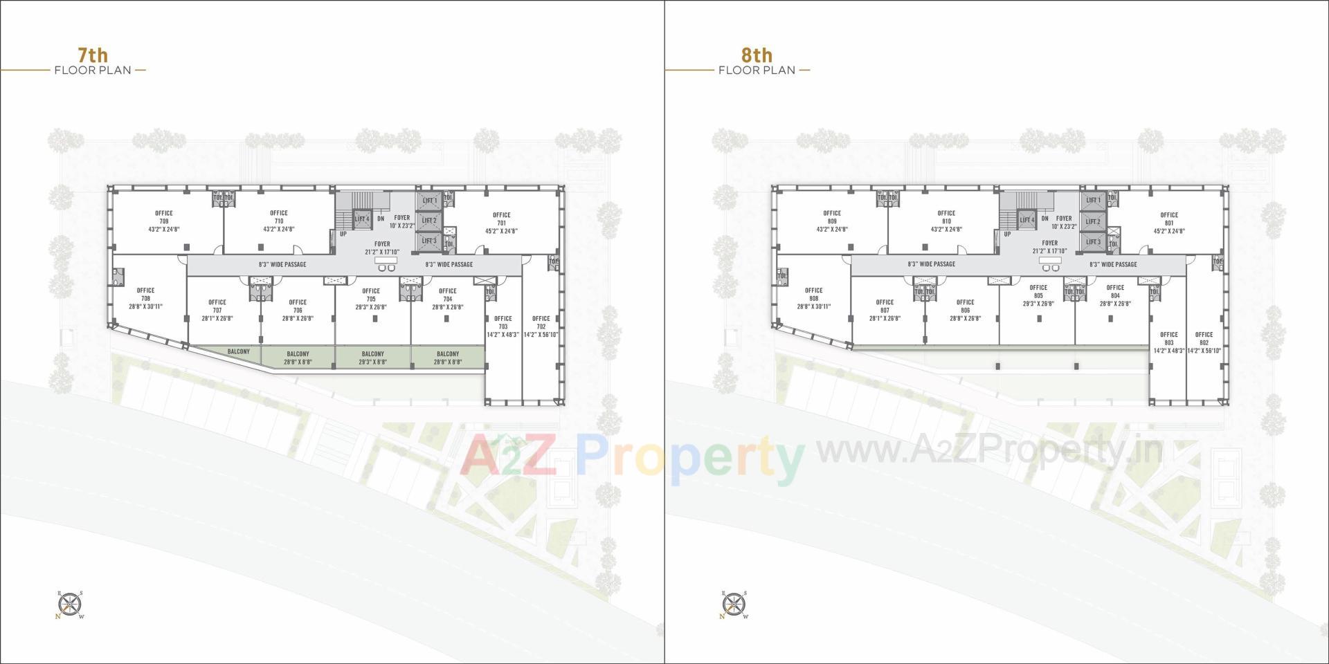 Layout of real estate project The Plutus located at Sargasan, Gandhinagar, Gujarat