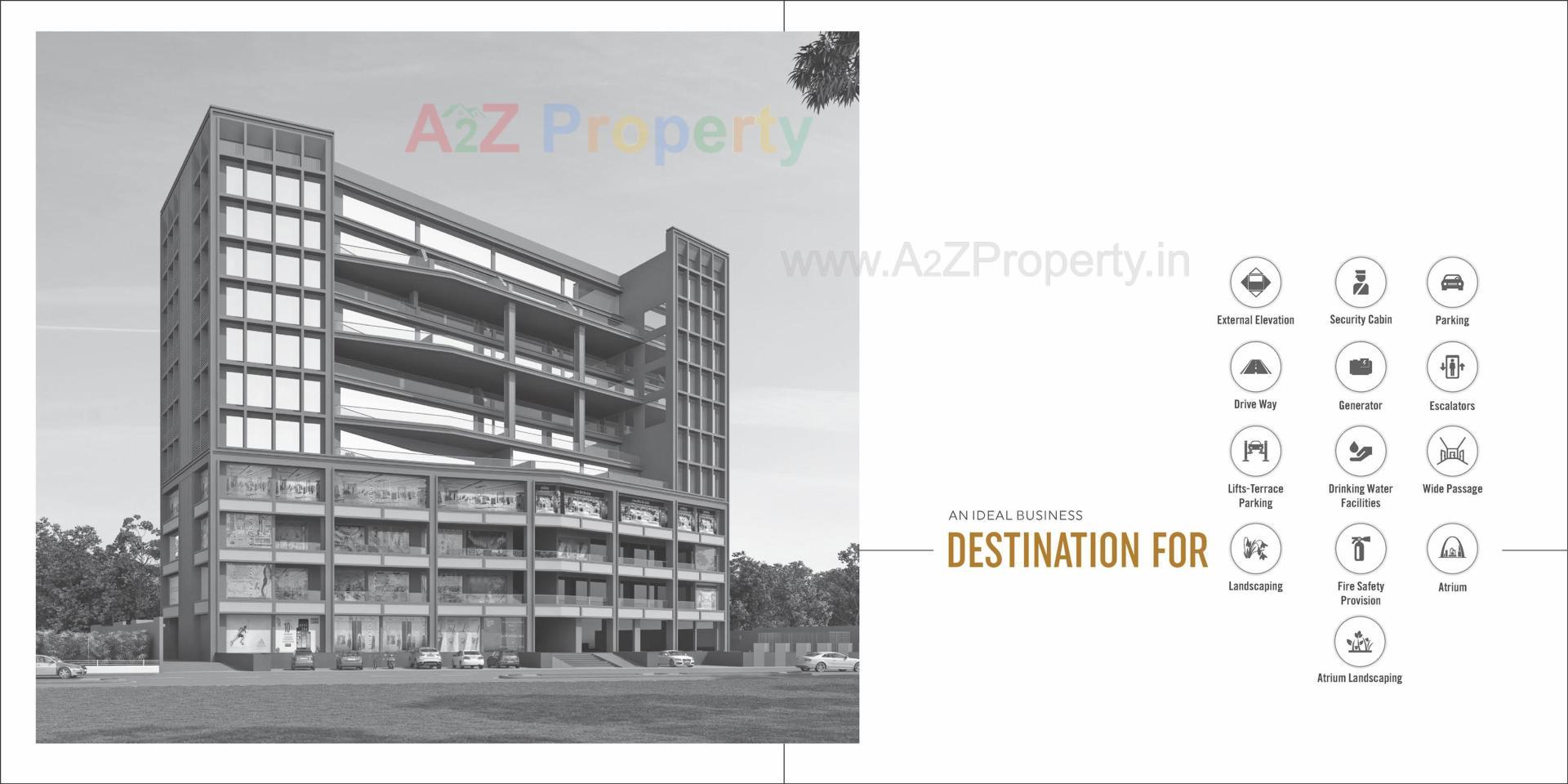  of real estate project The Plutus located at Sargasan, Gandhinagar, Gujarat