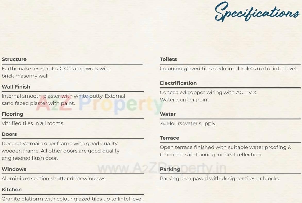 Project Specifications