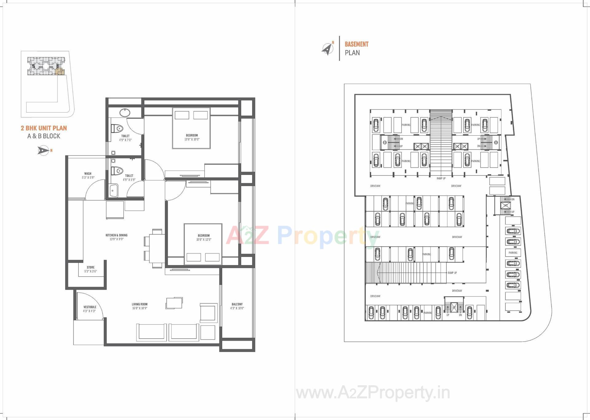 Layout of real estate project The Sky Court located at Gandhinagar, Gandhinagar, Gujarat