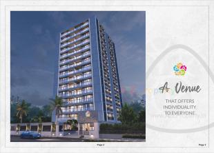 Elevation of real estate project The Spenta Serenity located at Vavol, Gandhinagar, Gujarat