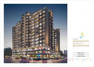 Elevation of real estate project The Spenta Suraj located at Vavol, Gandhinagar, Gujarat