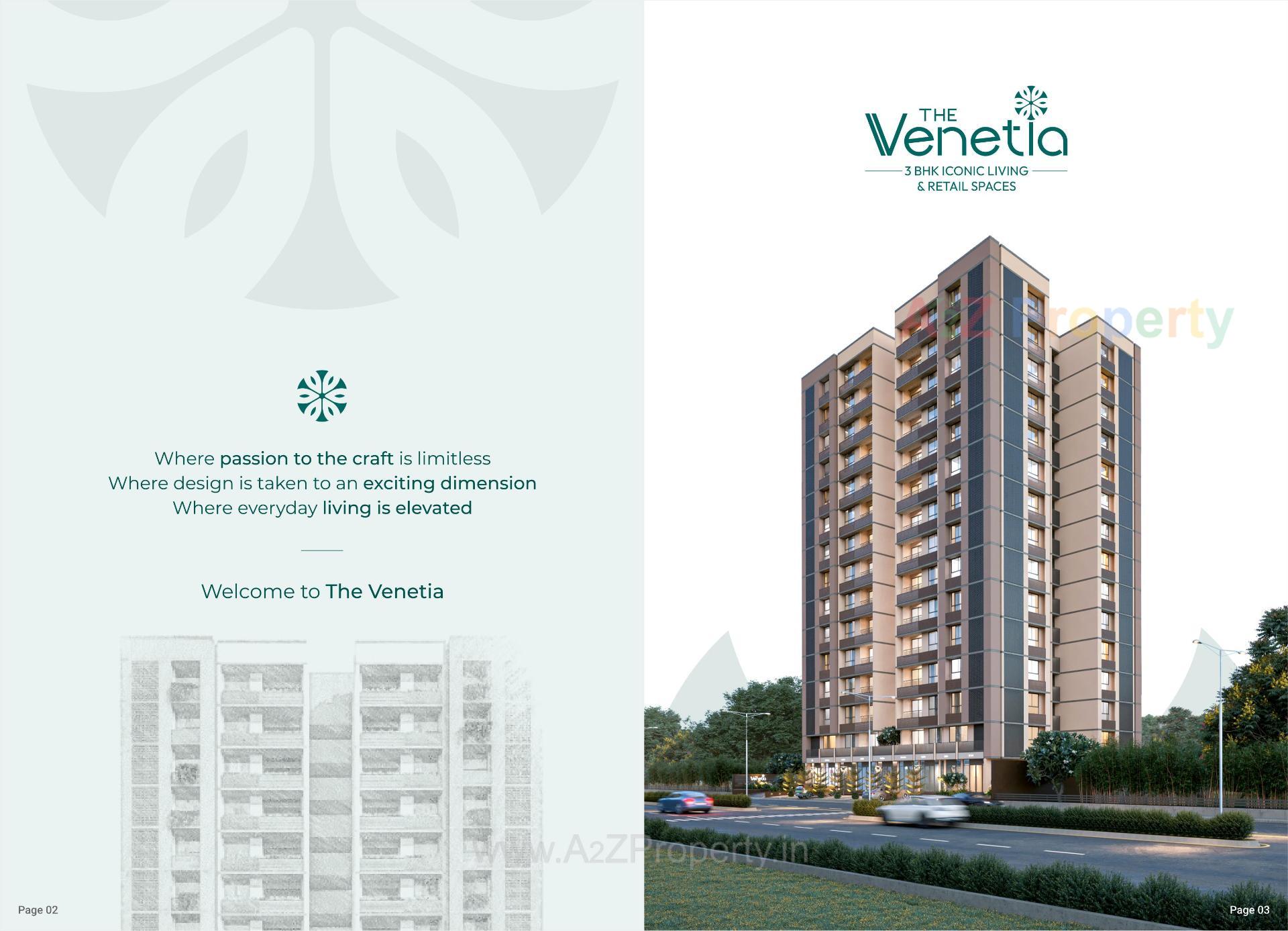  of real estate project The Venetia located at Khoraj, Gandhinagar, Gujarat