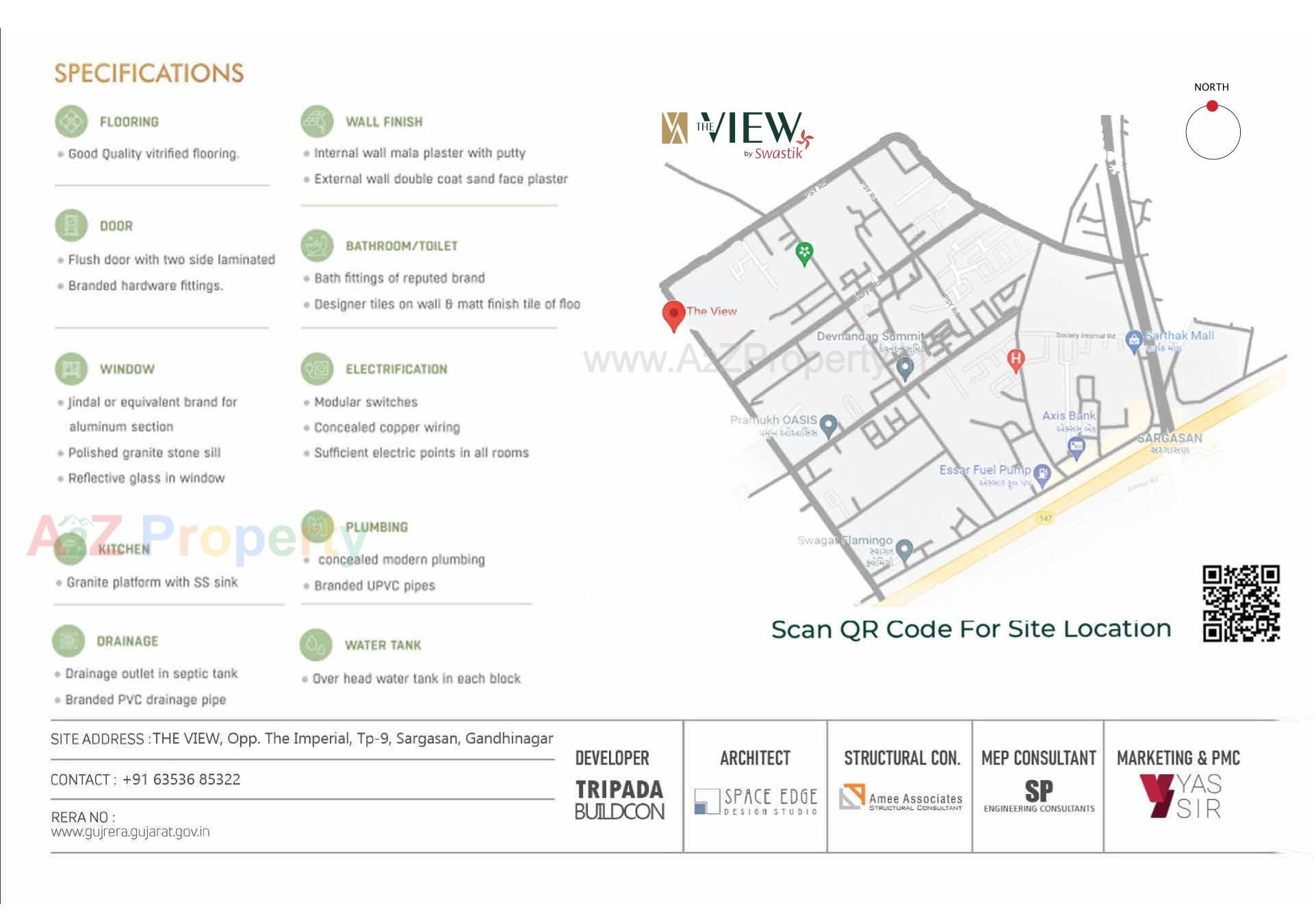  of real estate project The View located at Tarapur, Gandhinagar, Gujarat