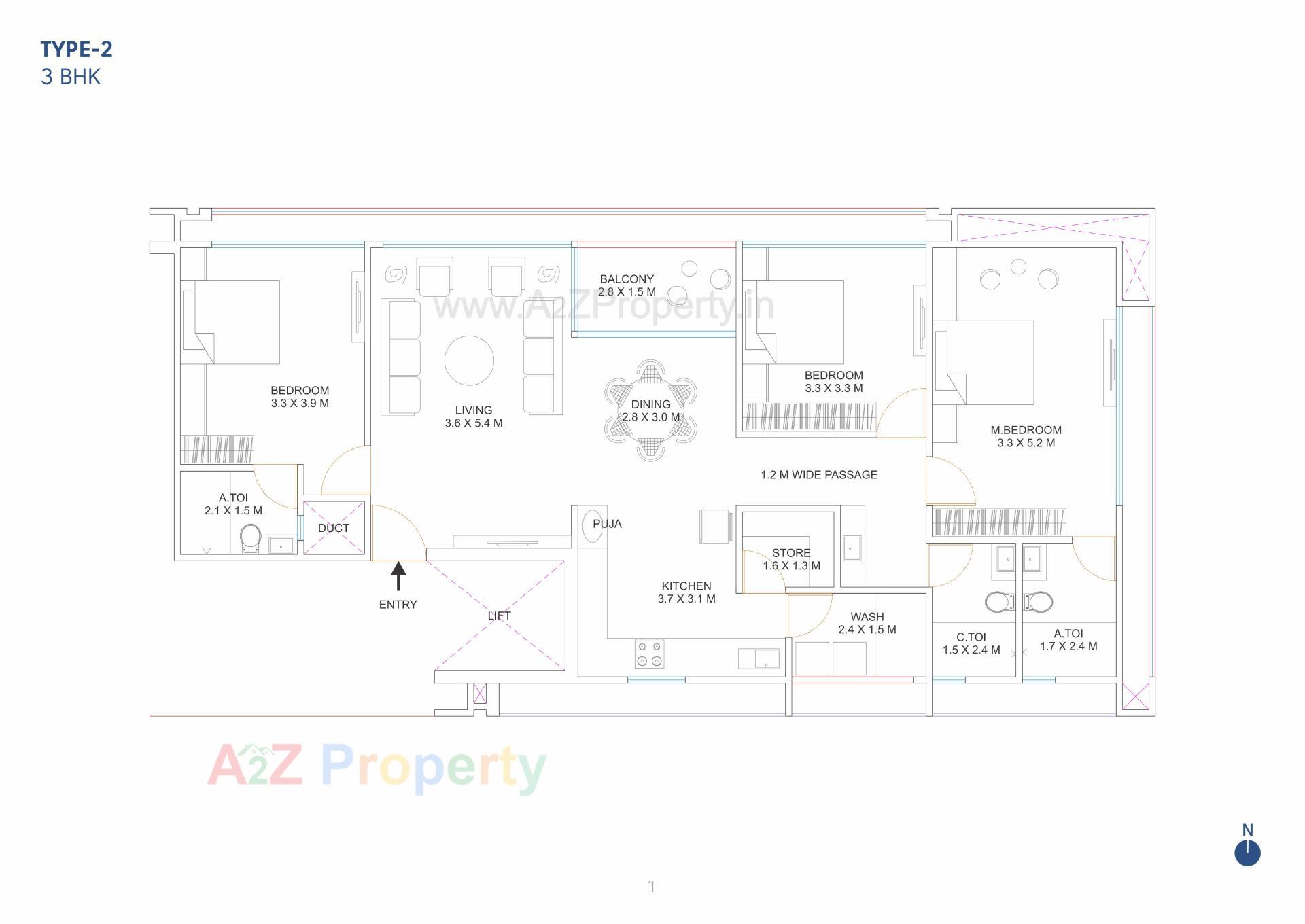 Layout of real estate project Tremont located at Khoraj, Gandhinagar, Gujarat