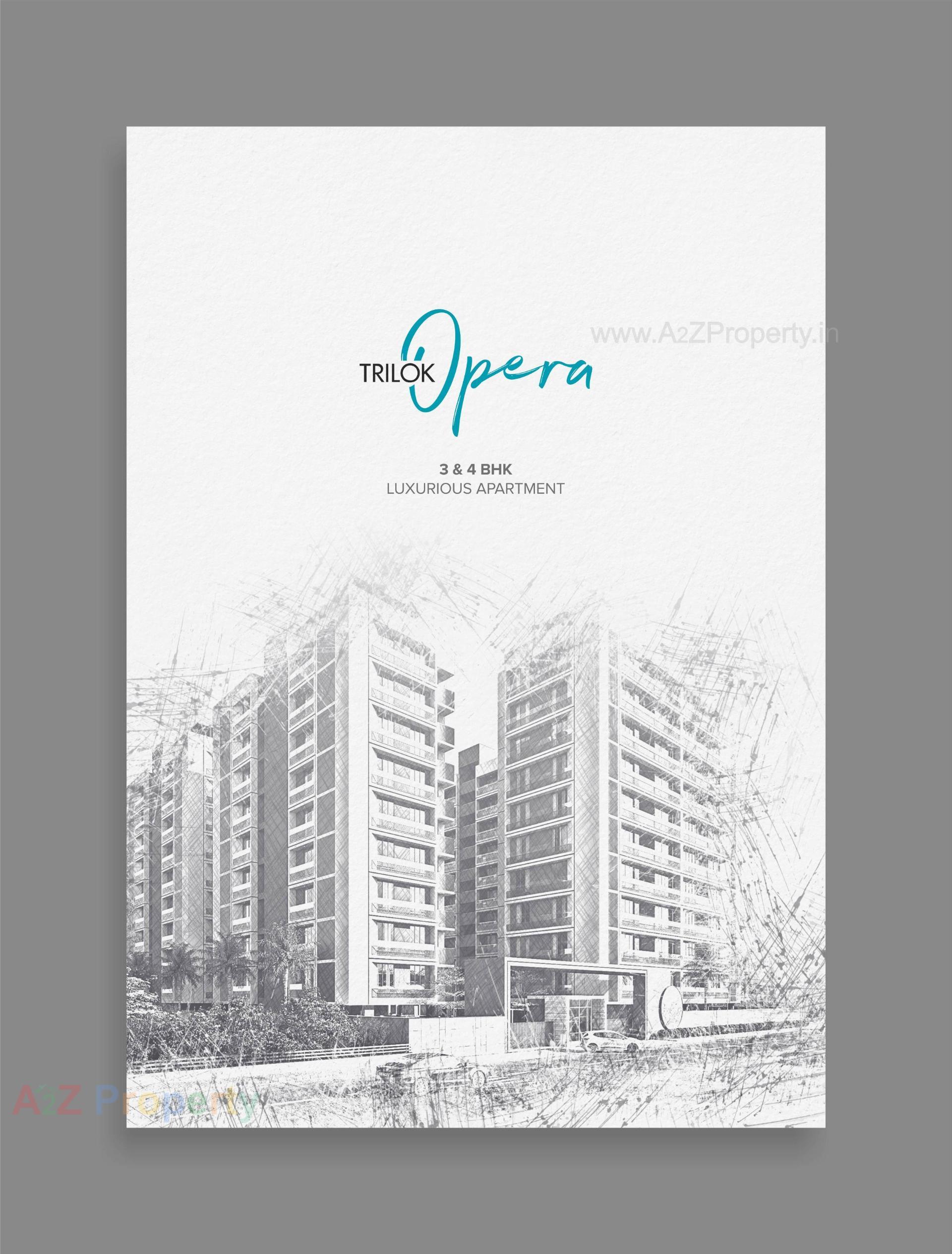  of real estate project Trilok Opera located at Uvarsad, Gandhinagar, Gujarat