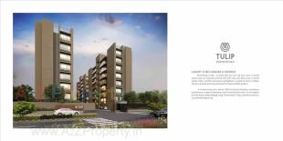 Elevation of real estate project Tulip Parmeshwar located at Zundal, Gandhinagar, Gujarat