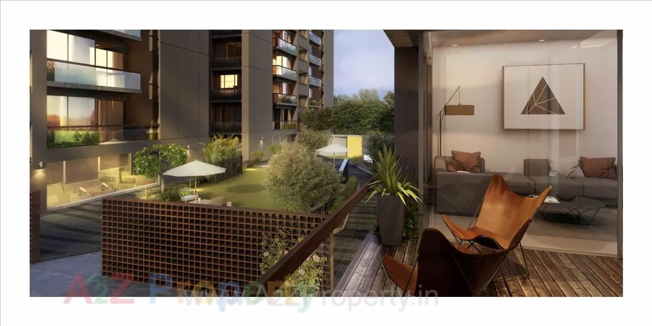 3D Elevation of real estate project Tulip Parmeshwar located at Zundal, Gandhinagar, Gujarat