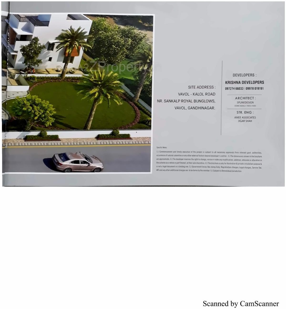  of real estate project Tulsi Bungalows located at Vavol, Gandhinagar, Gujarat