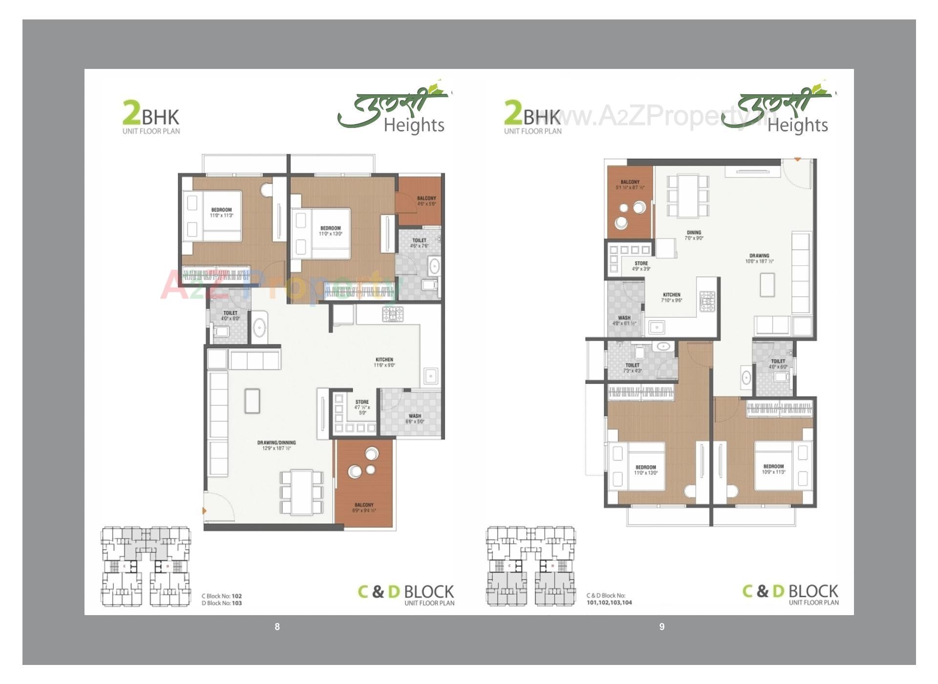 Layout of real estate project Tulsi Heights located at Kudasan, Gandhinagar, Gujarat