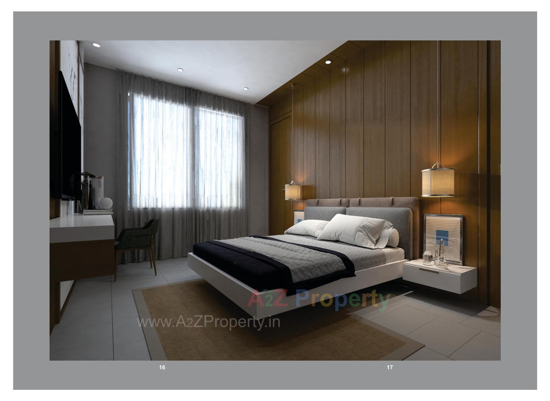 3D Elevation of real estate project Tulsi Heights located at Kudasan, Gandhinagar, Gujarat