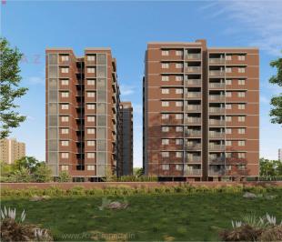 Elevation of real estate project Tulsi Paradise located at Gandhinagar, Gandhinagar, Gujarat