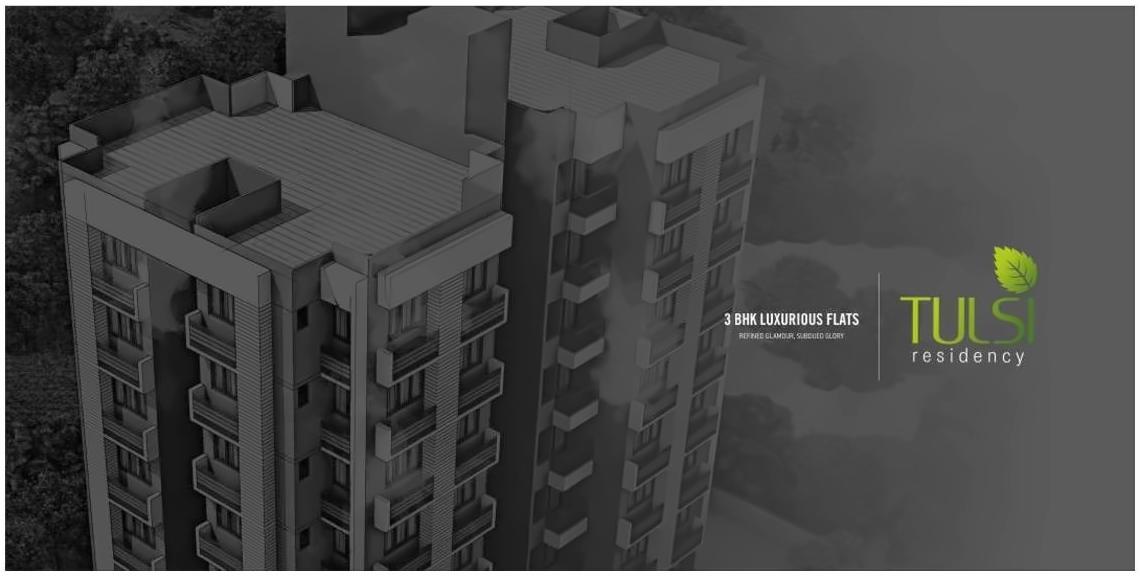  of real estate project Tulsi Residency located at Vavol, Gandhinagar, Gujarat
