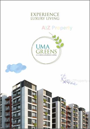 Elevation of real estate project Uma Greens located at Gandhinagar, Gandhinagar, Gujarat