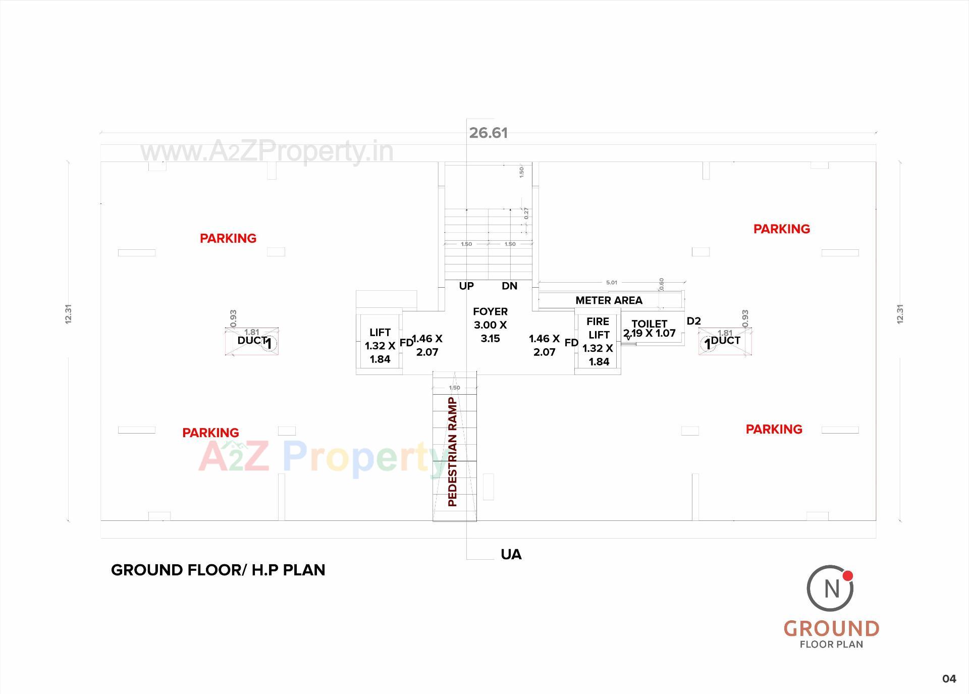  of real estate project Uma Square located at Randheja, Gandhinagar, Gujarat