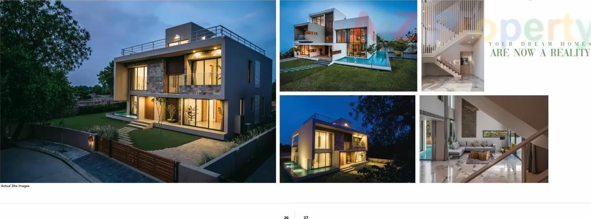 3D Elevation of real estate project Uplands Two located at Gandhinagar, Gandhinagar, Gujarat