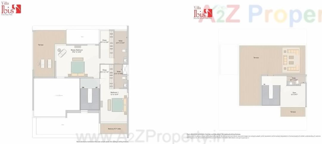 Layout of real estate project Uplands Two located at Gandhinagar, Gandhinagar, Gujarat