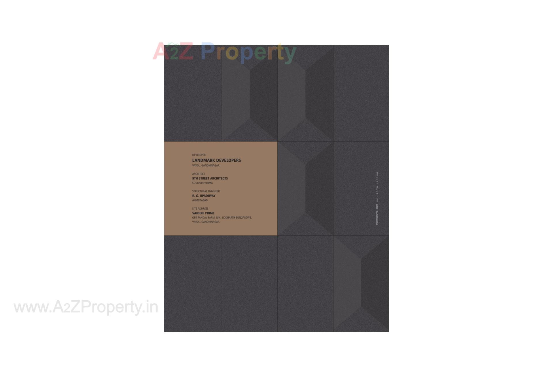  of real estate project Vaidehi Prime located at Vavol, Gandhinagar, Gujarat