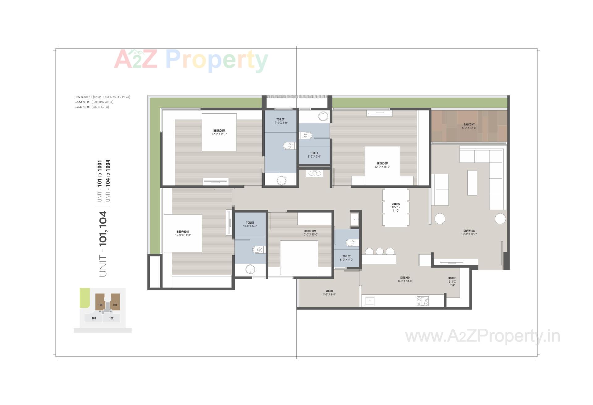 Layout of real estate project Vaidehi Prime located at Vavol, Gandhinagar, Gujarat