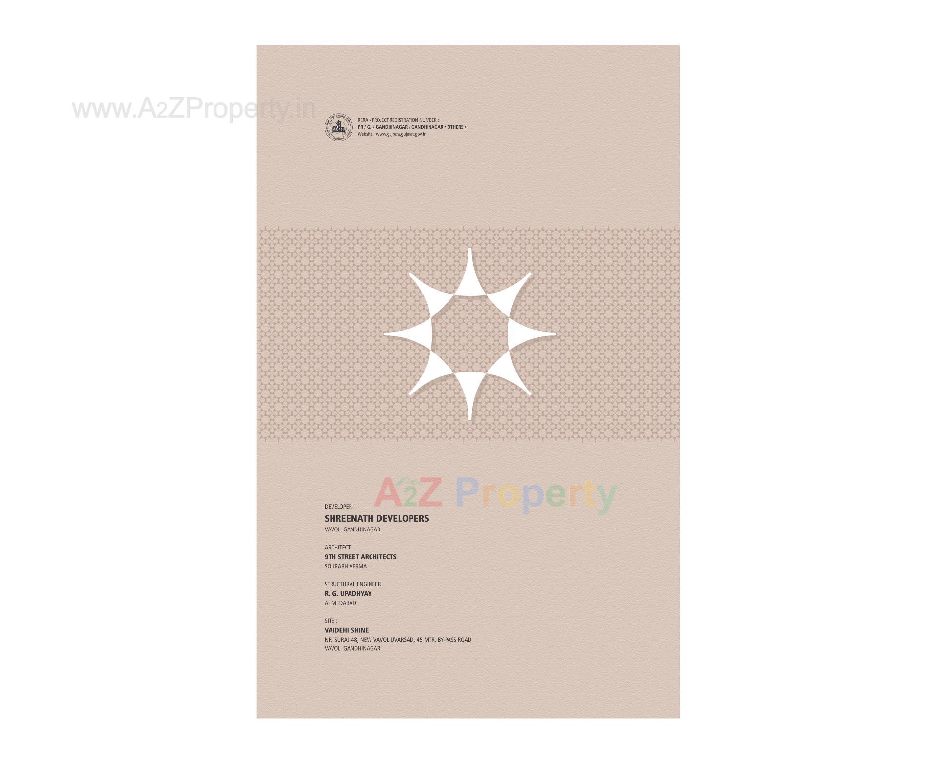  of real estate project Vaidehi Shine located at Vavol, Gandhinagar, Gujarat