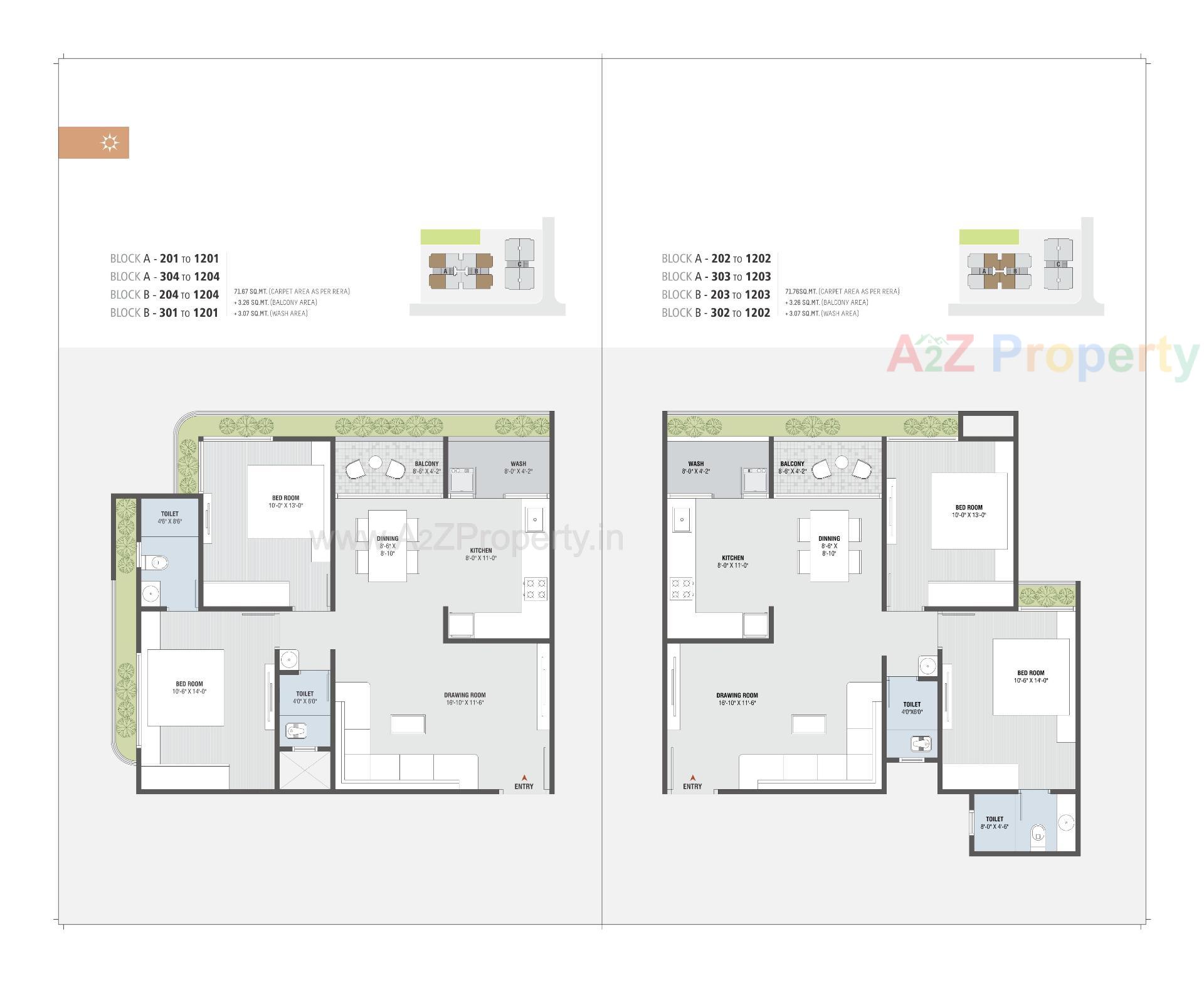 Layout of real estate project Vaidehi Shine located at Vavol, Gandhinagar, Gujarat