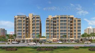 Elevation of real estate project Vaishanvi Garden View located at Khoraj, Gandhinagar, Gujarat