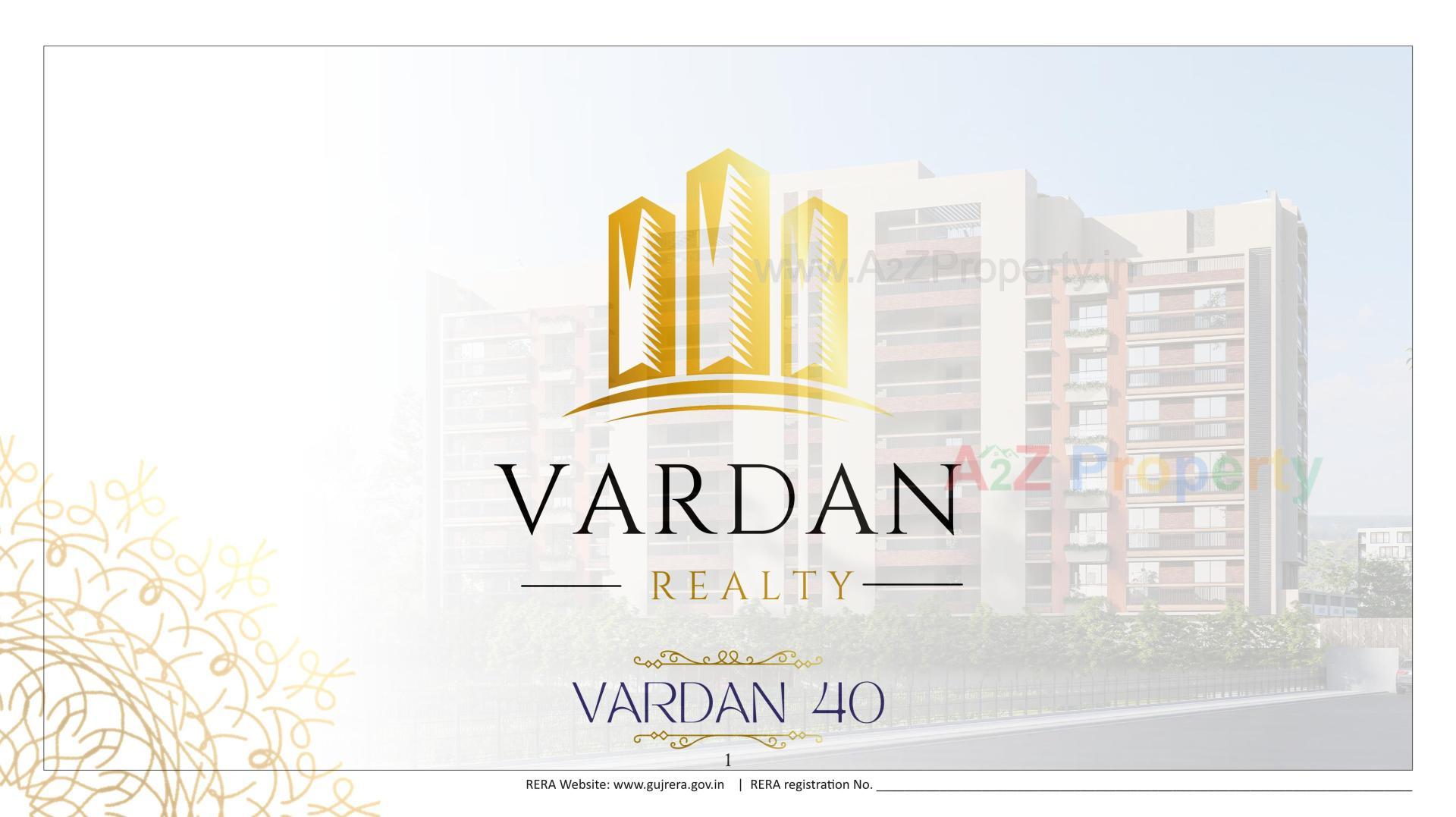  of real estate project Vardan 40 located at Zundal, Gandhinagar, Gujarat