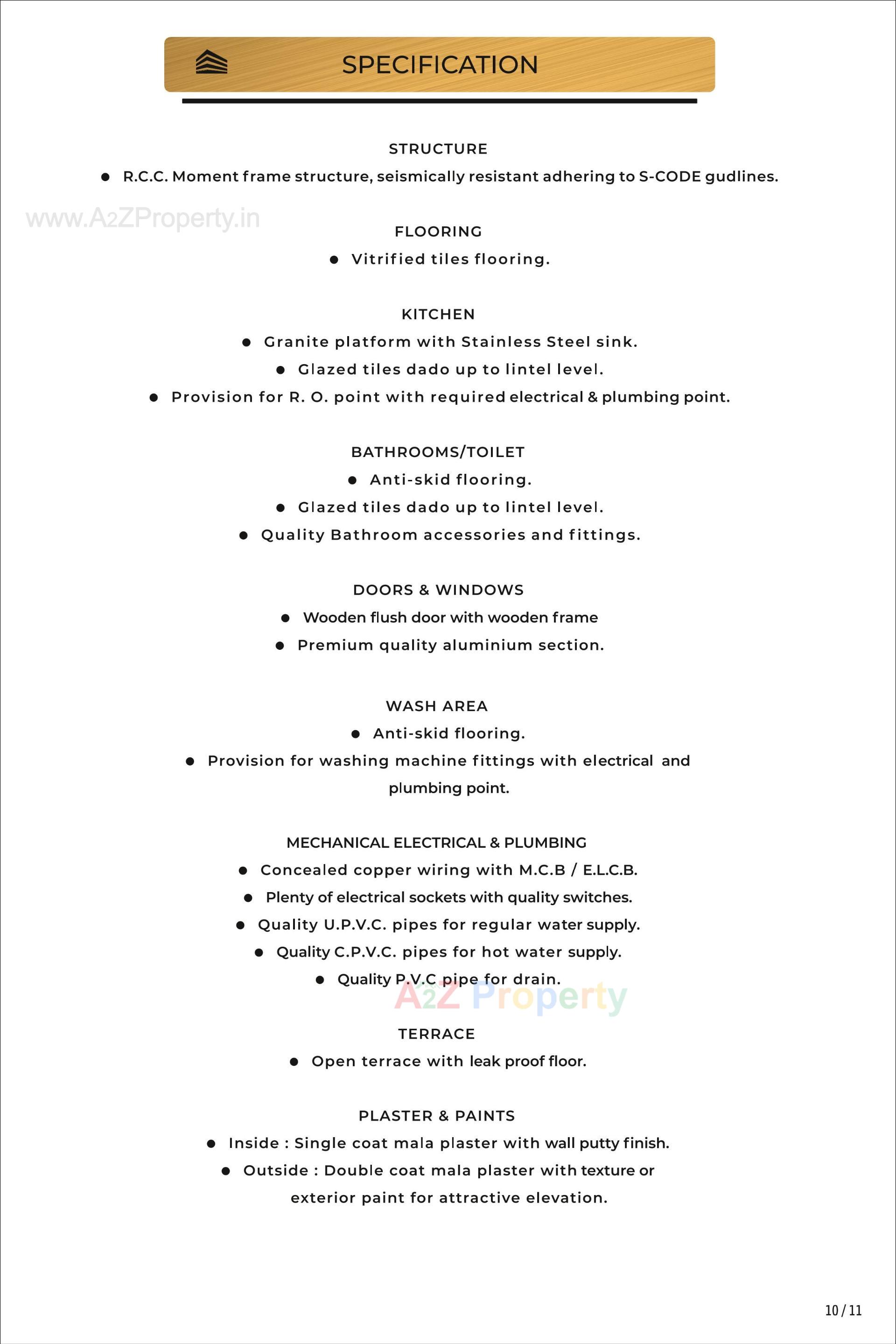  of real estate project Vashikaa Embark located at Zundal, Gandhinagar, Gujarat