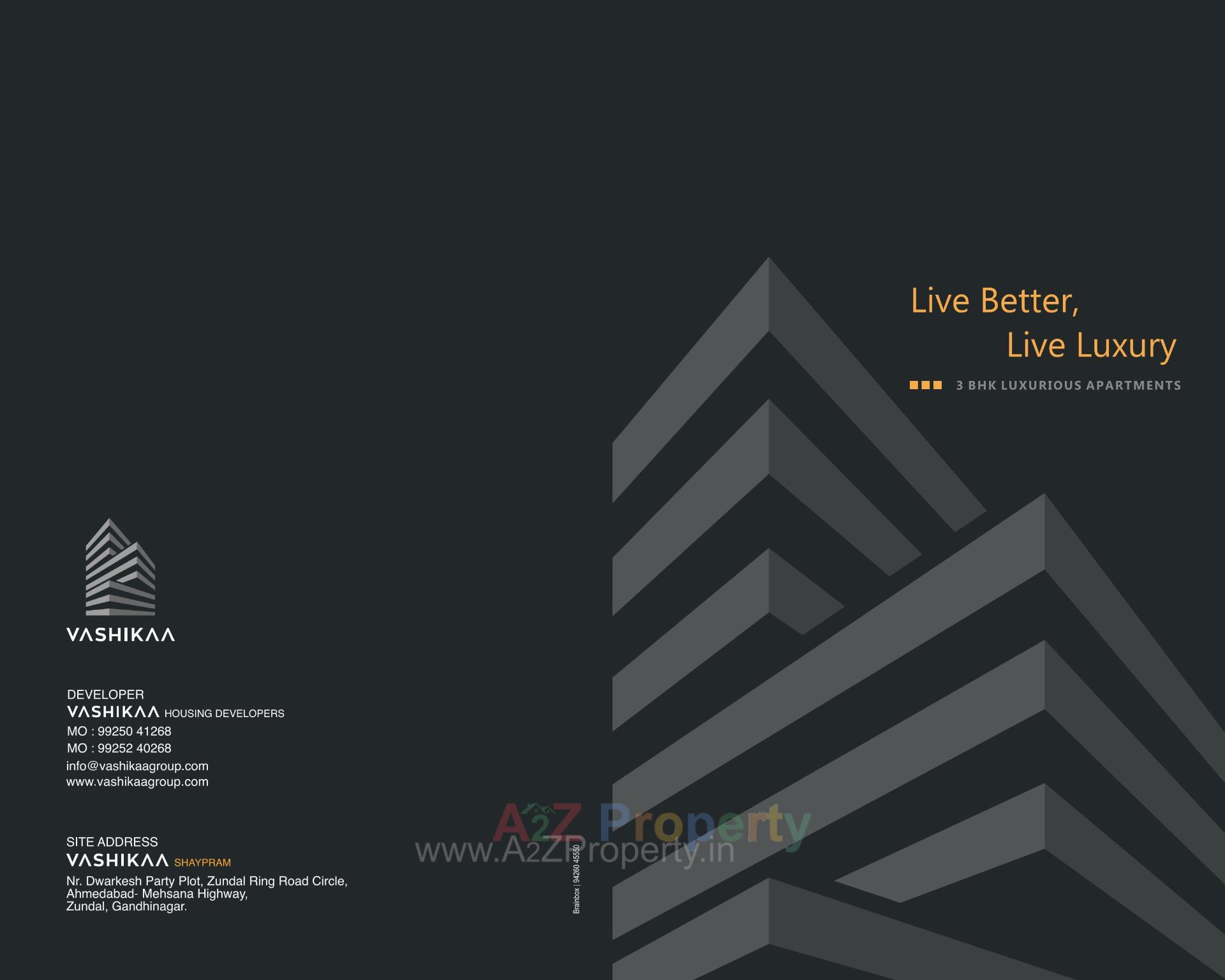  of real estate project Vashikaa Shaypram located at Zundal, Gandhinagar, Gujarat