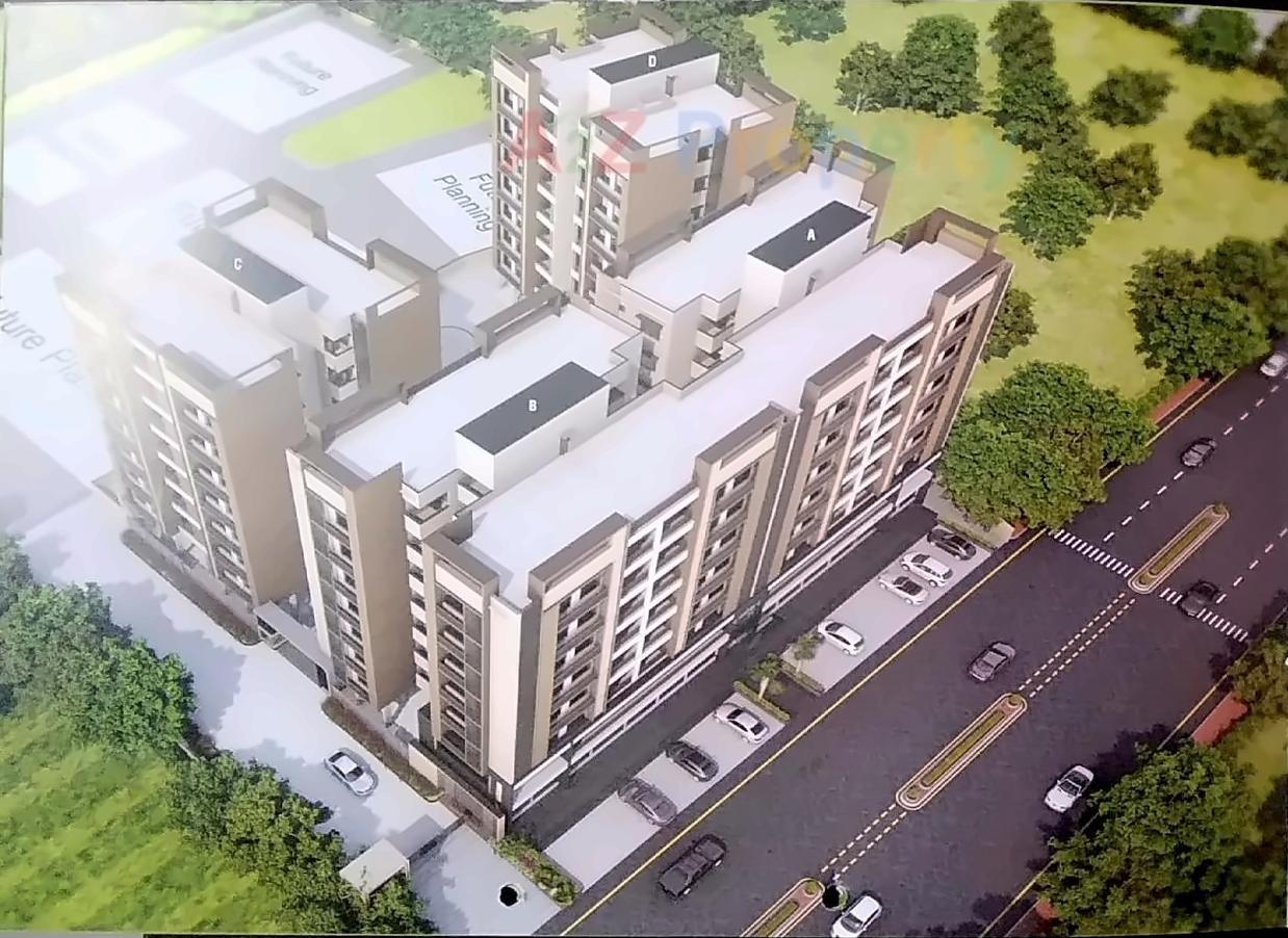 3D Elevation of real estate project Ved Bungalows/ved Green located at Dehgam, Gandhinagar, Gujarat