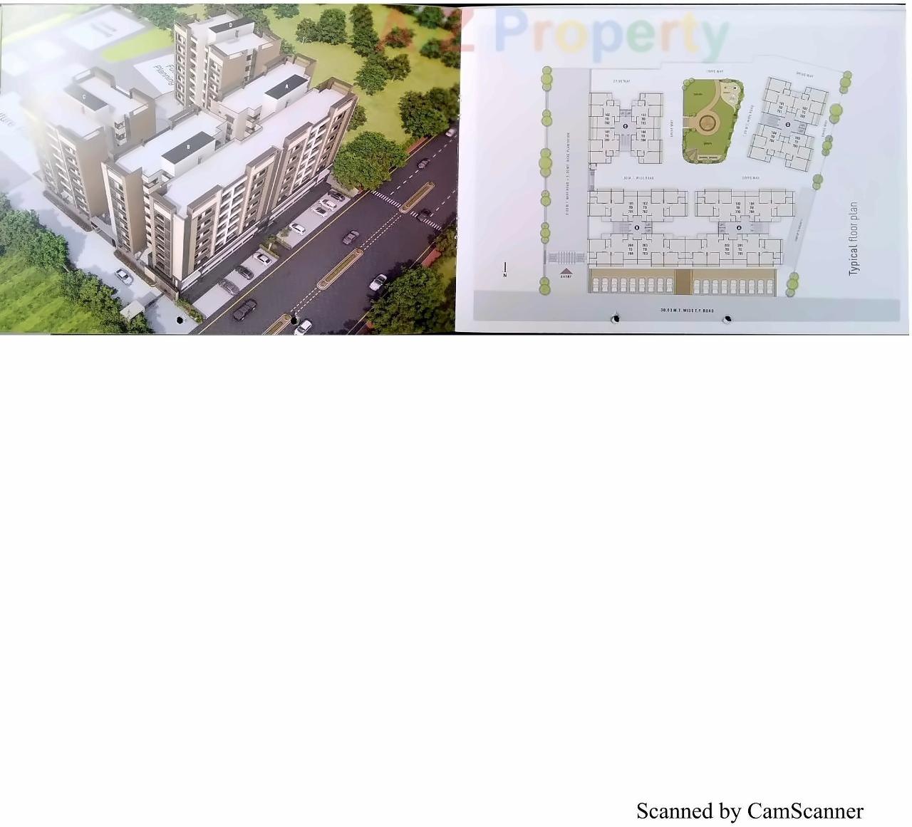 Layout of real estate project Ved Bungalows/ved Green located at Dehgam, Gandhinagar, Gujarat