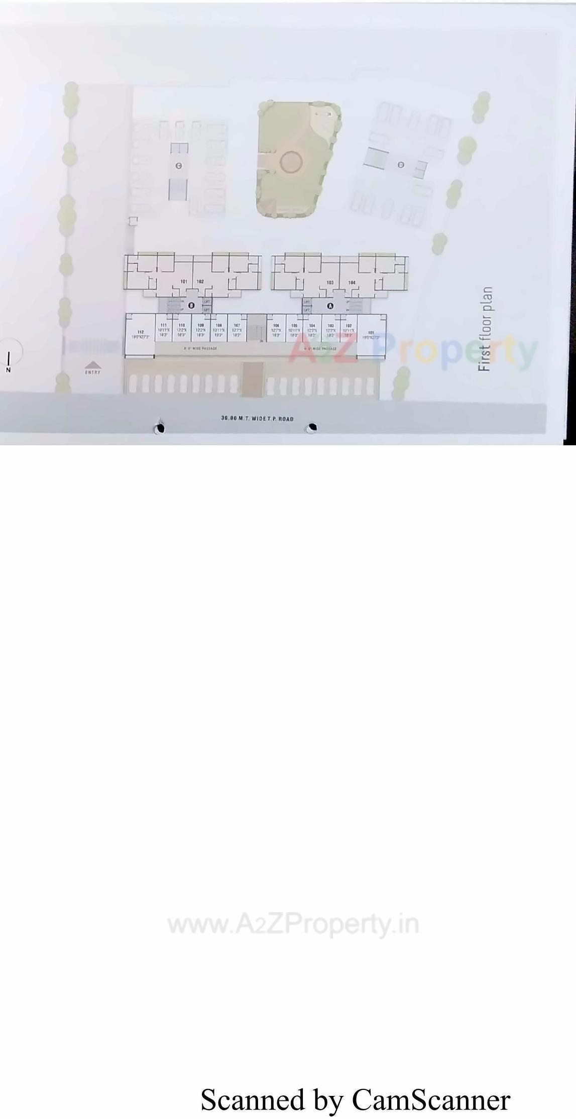 Layout of real estate project Ved Bungalows/ved Green located at Dehgam, Gandhinagar, Gujarat