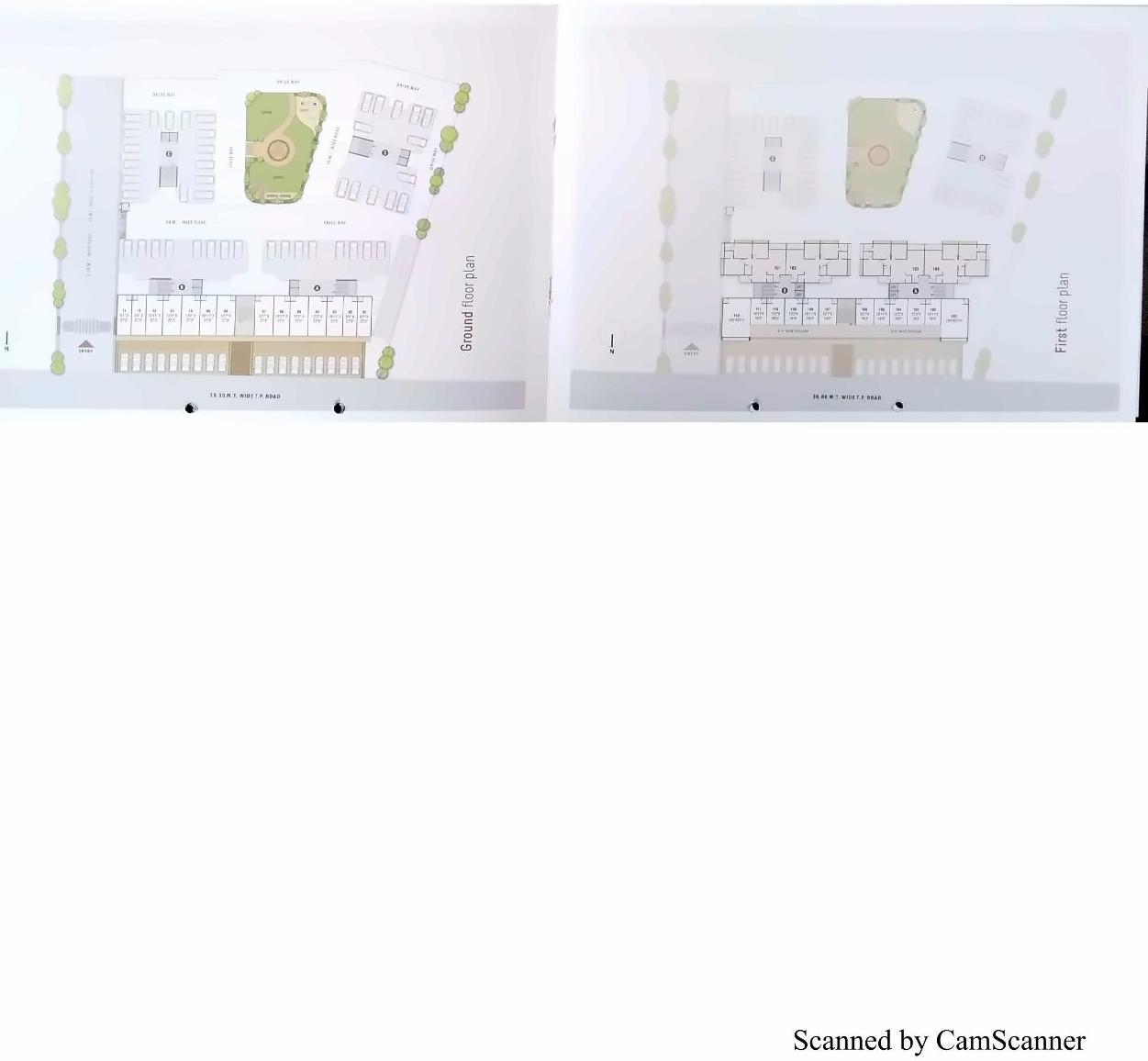 Layout of real estate project Ved Bungalows/ved Green located at Dehgam, Gandhinagar, Gujarat