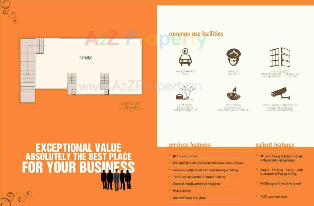  of real estate project Vedant Aeon located at Nana-chiloda, Gandhinagar, Gujarat