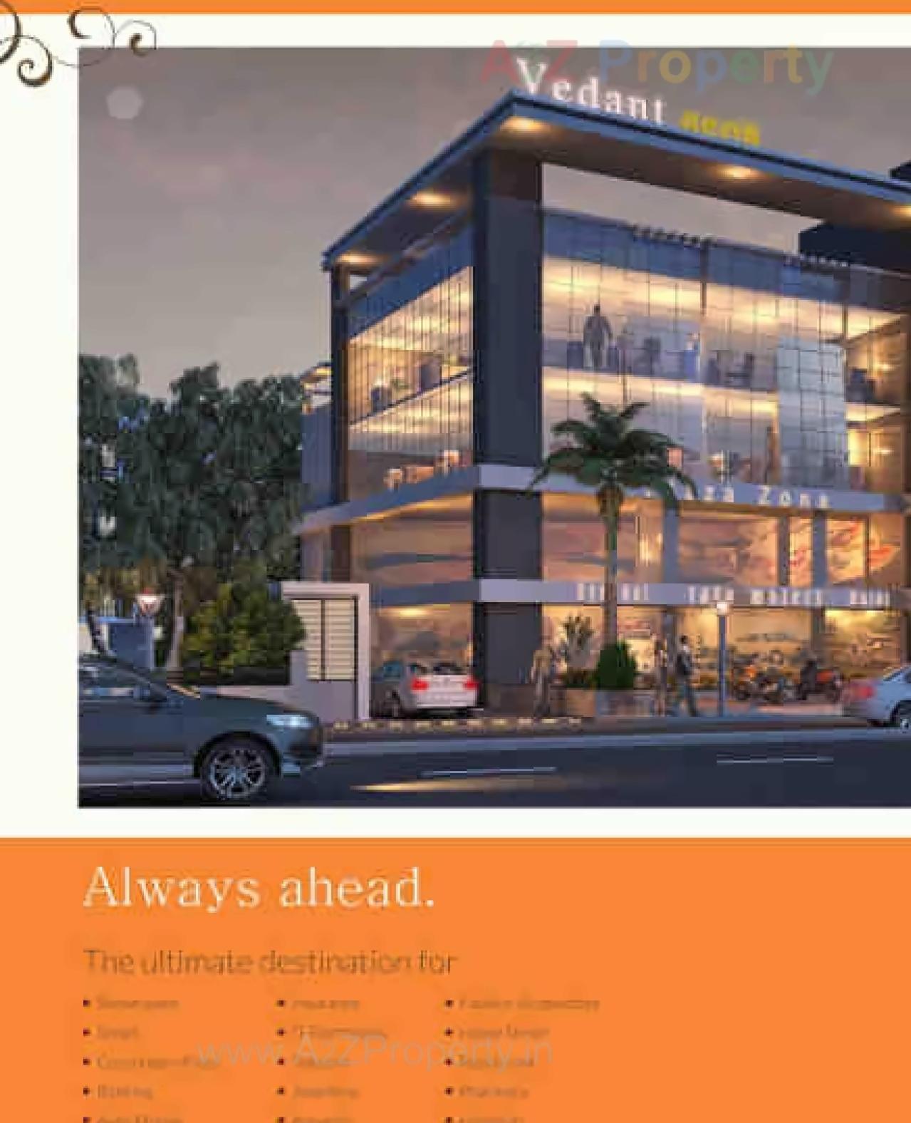 3D Elevation of real estate project Vedant Aeon located at Nana-chiloda, Gandhinagar, Gujarat