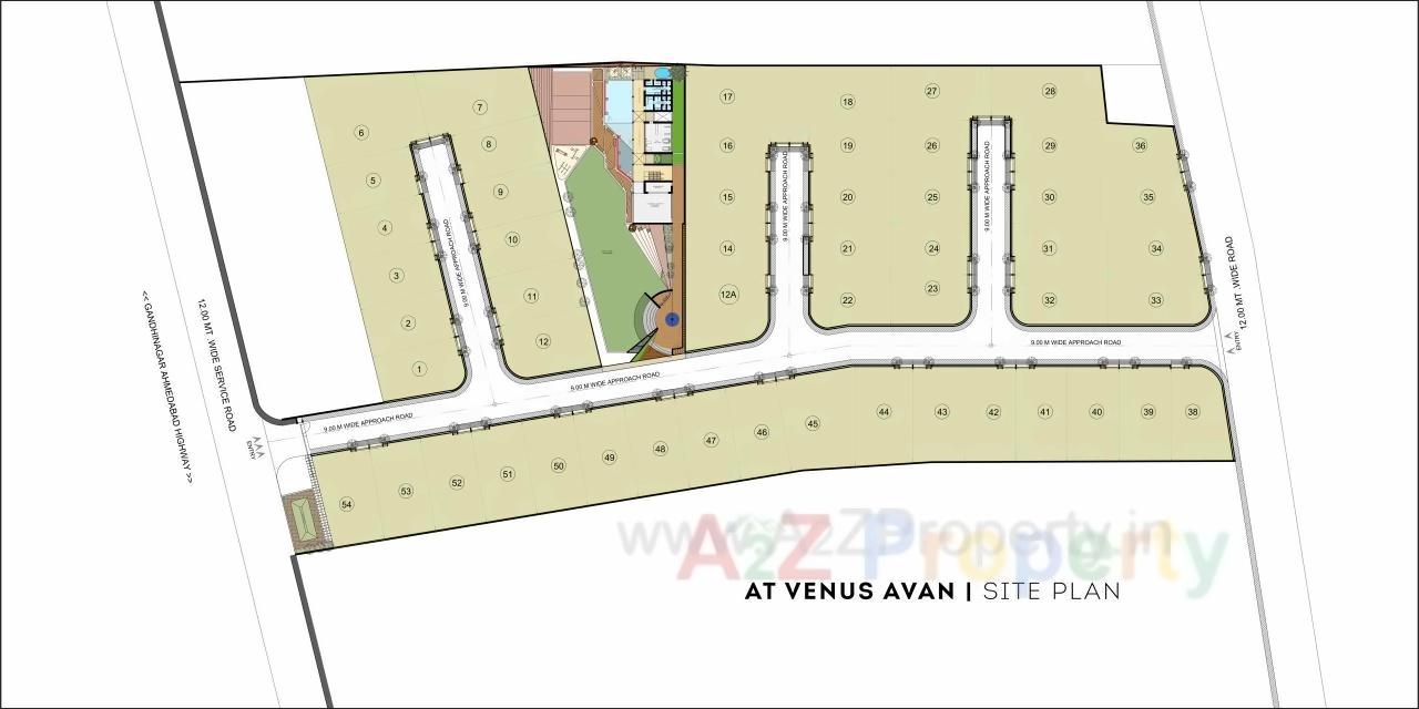  of real estate project Venus Avan located at Bhat, Gandhinagar, Gujarat